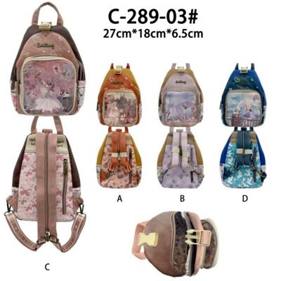 Sac à dos Sweet Candy avec poupée et poches extérieures