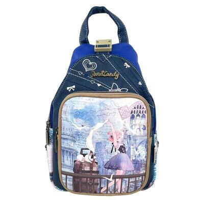 Sac à dos Sweet Candy avec poupée et poches extérieures