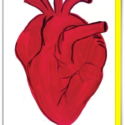 David Shrigley Funny Birthday Card - Follow Your Heart