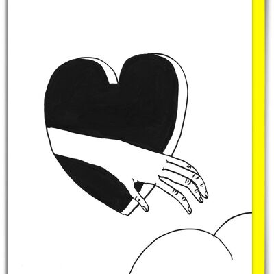 Carte d'anniversaire humoristique de David Shrigley - Sensualité