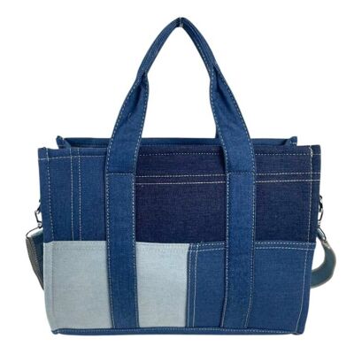 Grand sac fourre-tout en coton pour femme. Promotion