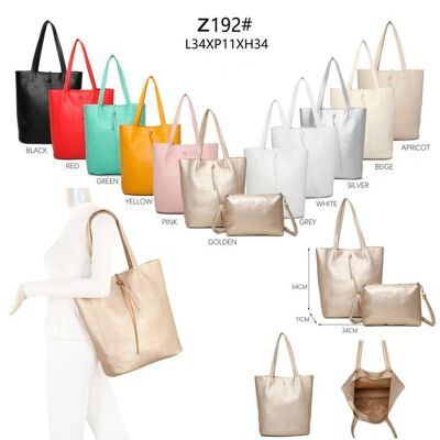 Bolso de Hombro Sintético Universitario + Bolsito Extra