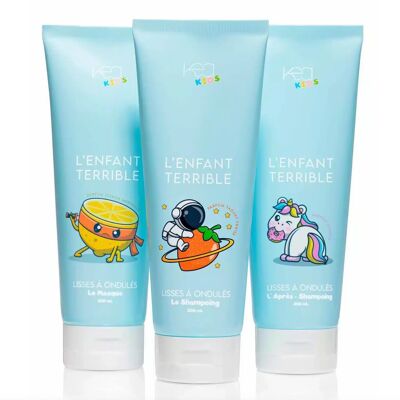 L’ENFANT TERRIBLE: THE PERFECT ROUTINE FOR STRAIGHT TO WAVY HAIR