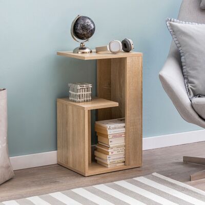 Table d'appoint 35x29.Table d'appoint Sonoma 5x60 cm, petite table basse moderne, petite table basse, table de canapé, table de rangement, table de salon