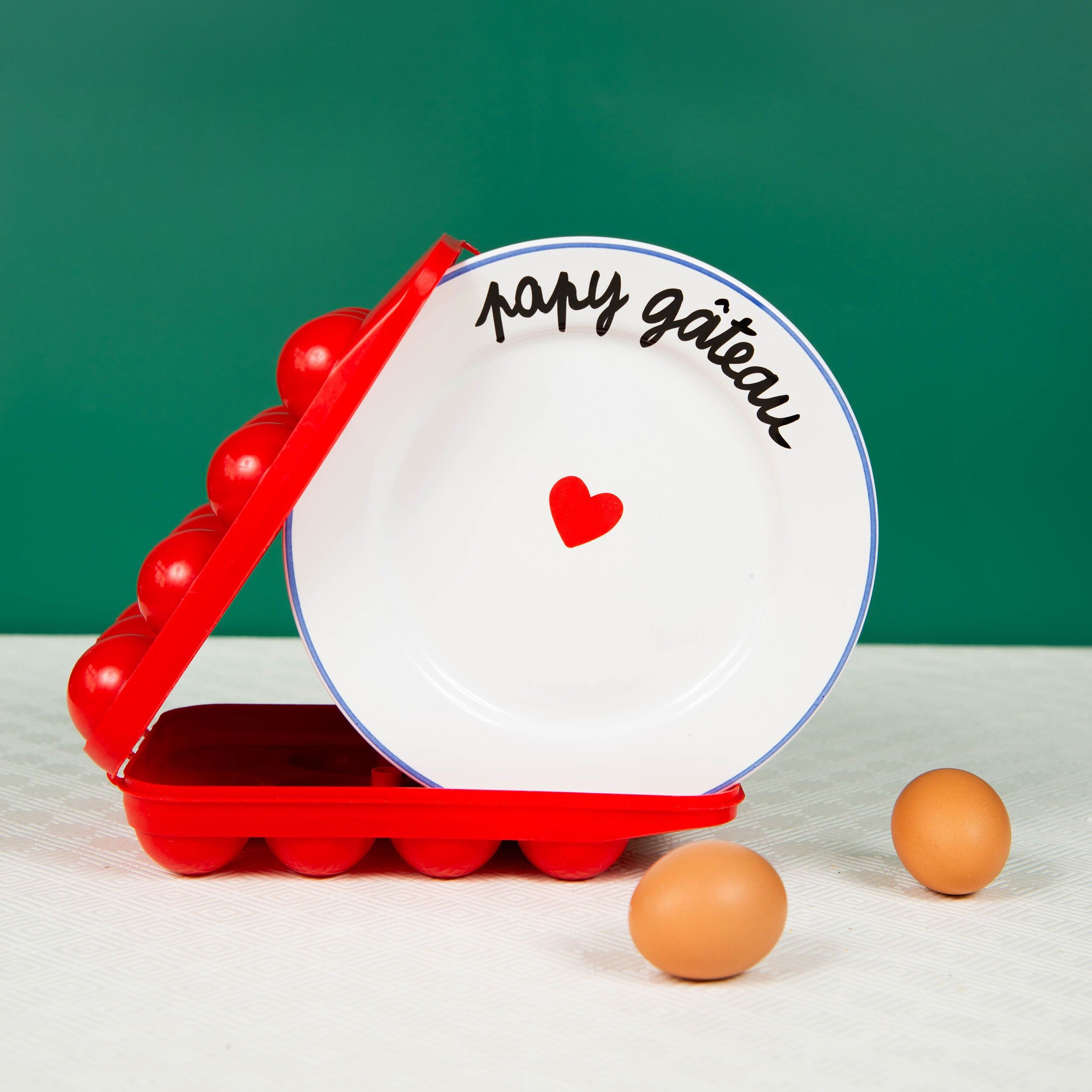 THE FAMILY HAS FUN Plate - GRANDPA CAKE