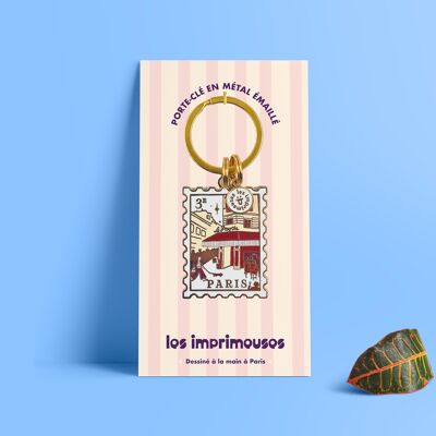 Keychain - Paris 3rd Stamp - Under the 3rd Sky