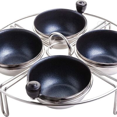 Eggssentials 4 cup Poached Egg Rack