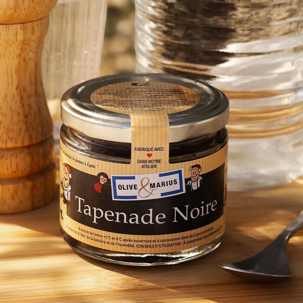 Schwarze Tapenade