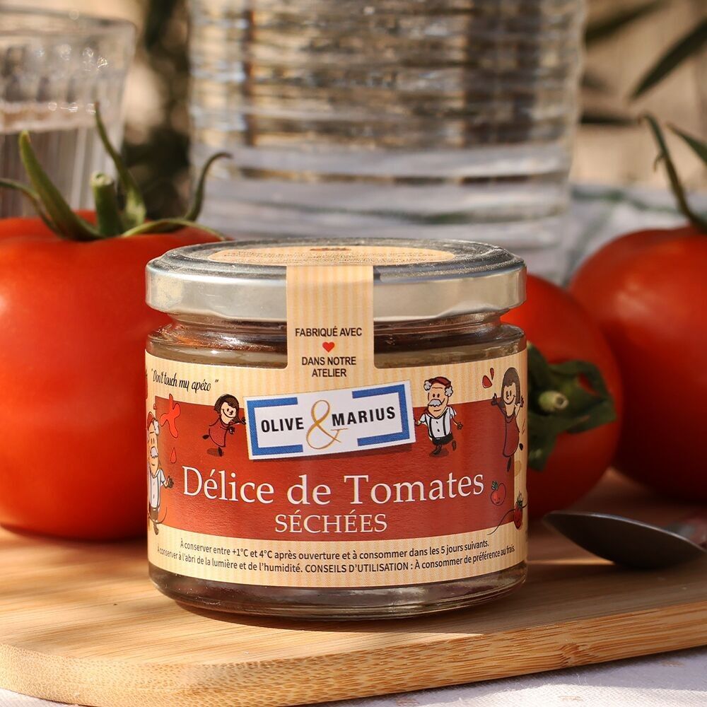 Délice de tomates séchées