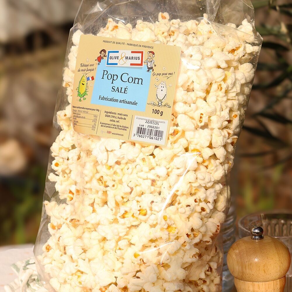 Gesalzenes Popcorn