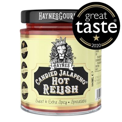 Haynes Candied Jalapeno Hot Relish