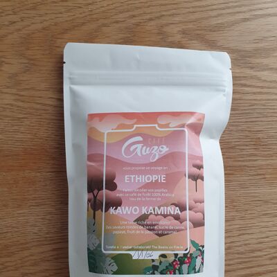 Sachet 1kg de café Ethiopie - Kawo Kamina / Café Guzo
