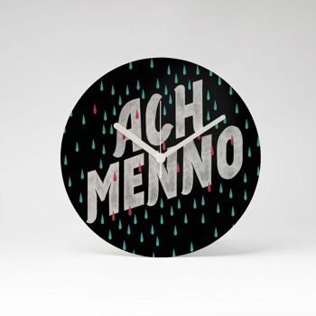 Horloge murale ACH MENNO MDF ⌀13cm 3