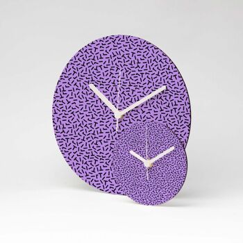 Horloge murale en MDF RETOUR AUX ANNÉES 90 ⌀13cm 1