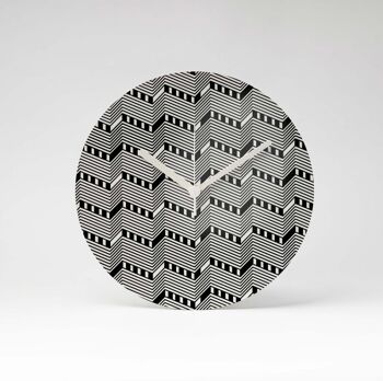 BAUHAUS BAWHAWS Horloge murale en MDF ⌀13cm 3