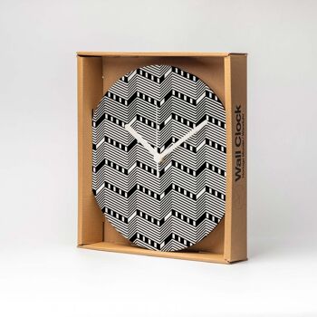 BAUHAUS BAWHAWS Horloge murale en MDF ⌀13cm 5