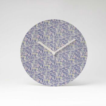 CRISS CROSS Horloge murale en MDF ⌀13cm 3