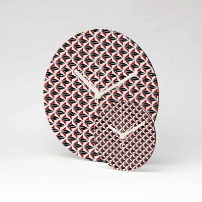 Horloge murale CUBE MDF ⌀13cm