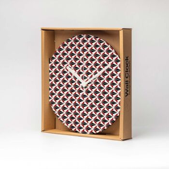 Horloge murale CUBE MDF ⌀13cm 5