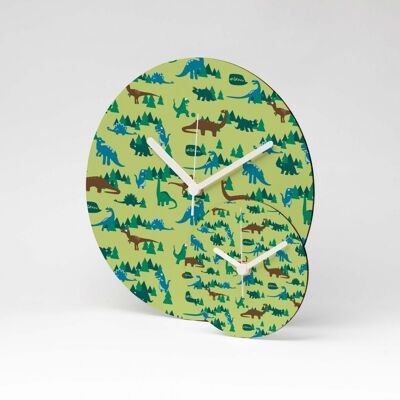 DINOMYTE MDF wall clock ⌀13cm