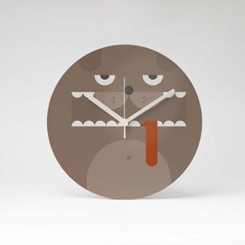 Horloge murale DOG MDF ⌀13cm 3