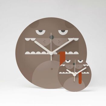 Horloge murale DOG MDF ⌀13cm 4