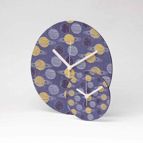 FAR FAR AWAY MDF Wanduhr / Wall Clock ⌀13cm