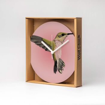 Horloge murale KOLIBRI MDF ⌀13cm 5