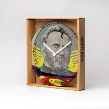 Horloge murale MAN OF PAPER MDF ⌀13cm 5