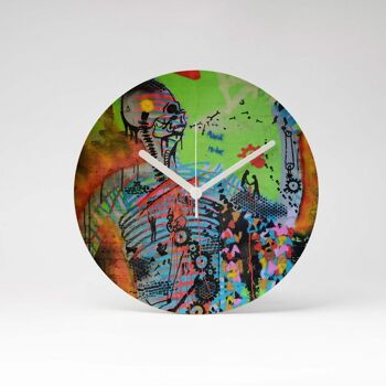 NEUKÖLLN Horloge murale en MDF ⌀13cm 3