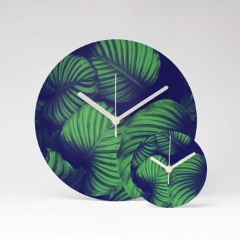 Horloge murale MDF PALMS GREEN ⌀13cm 4