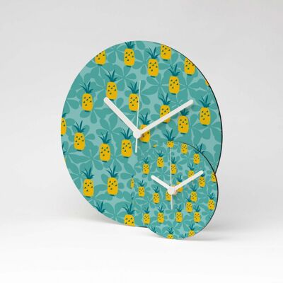 PINA COLADA MDF wall clock ⌀13cm