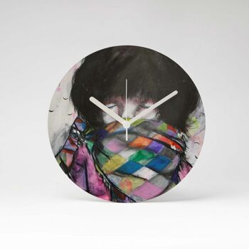 Horloge murale RAINBOW WARRIOR MDF ⌀13cm 3