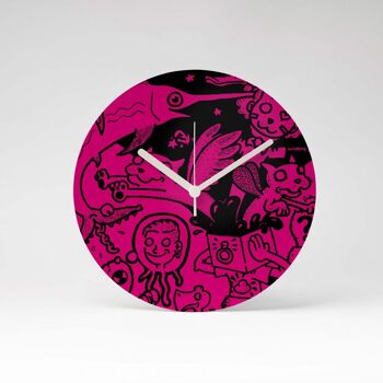 Horloge murale en MDF SWORDFISH ⌀13cm 3