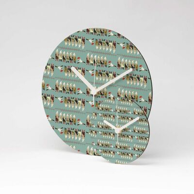 Horloge murale DWARFS MDF ⌀13cm
