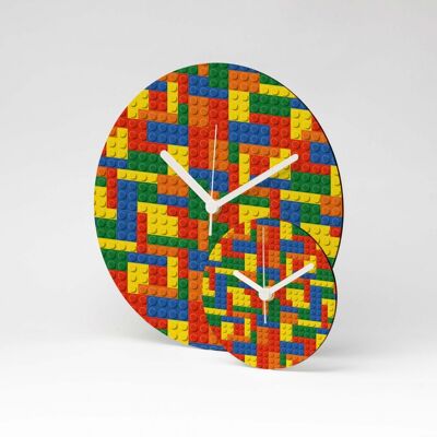 LEHGU MDF Wanduhr / Wall Clock ⌀13cm 13cm