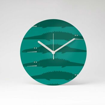 Horloge murale ALLIGATOR MDF ⌀26cm 3