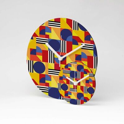 Reloj de pared BAUHAUS COLOR GAME MDF ⌀26cm