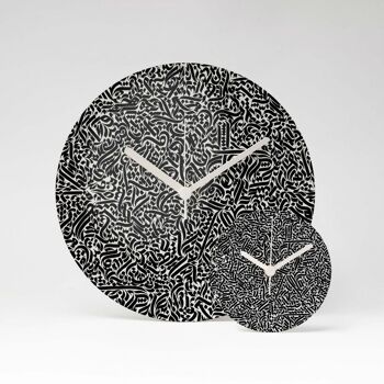 Horloge murale BEYROUTH MDF ⌀26cm 4