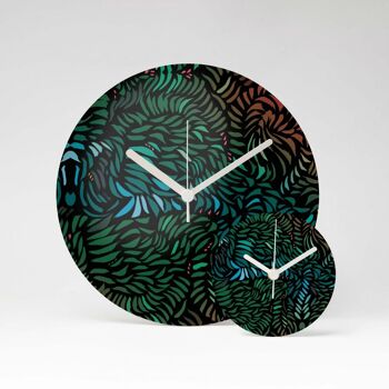 Horloge murale BIG BRUSH MDF ⌀26cm 4