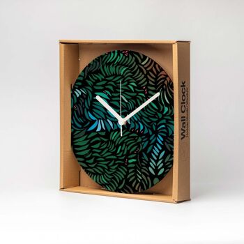 Horloge murale BIG BRUSH MDF ⌀26cm 5