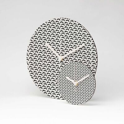 Reloj de pared BLACK SPARROW MDF ⌀26cm