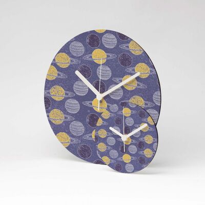 FAR FAR AWAY MDF Wanduhr / Wall Clock ⌀26cm