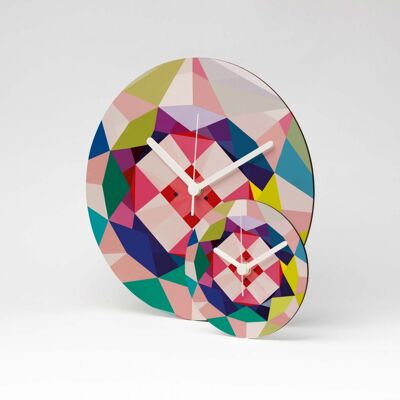 Horloge murale en MDF GEOMETRICAL3 ⌀26cm