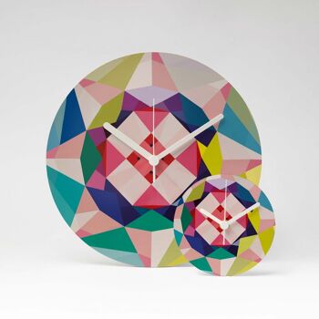 Horloge murale en MDF GEOMETRICAL3 ⌀26cm 4