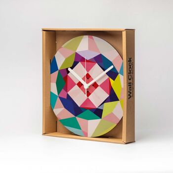 Horloge murale en MDF GEOMETRICAL3 ⌀26cm 5