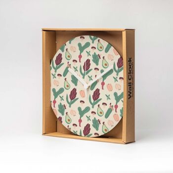 Horloge murale GREENERY MDF ⌀26cm 5