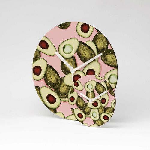 GUACAMOLE MDF Wanduhr / Wall Clock ⌀26cm