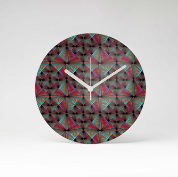 LAMPION Horloge murale en MDF ⌀26cm 3