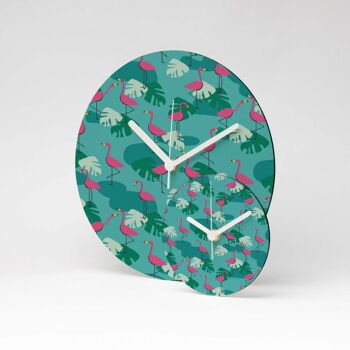 Horloge murale TROPICAL HEAT MDF ⌀26cm 1